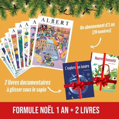 Pack Noël 1 an + 2 livres (Frais de port inclus)